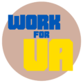 Work for Ukraine logo